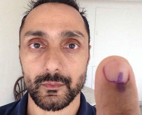 Mumbai polls: Rahul, Vidya, Sonam among early voters - RAHUL-1398313176