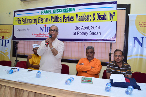 NGO hosts discussion on disabled voters