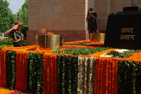 Army Chief's first day in office