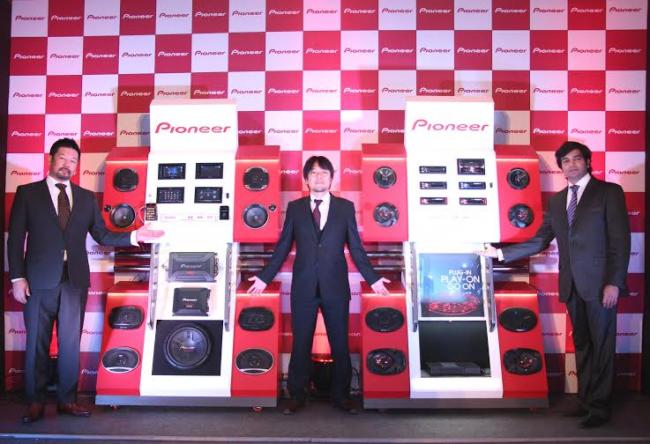 Pioneer unveils new range in India