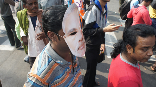 Amit Shah addresses rally in Kolkata