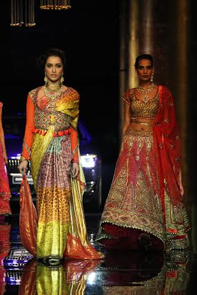Shraddha Kapoor walks for JJ Valaya at IBFW
