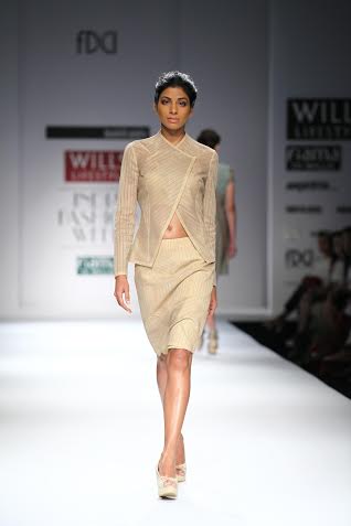Models walk for Manish Gupta