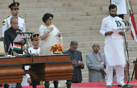 Narendra Modi takes oath as India's PM