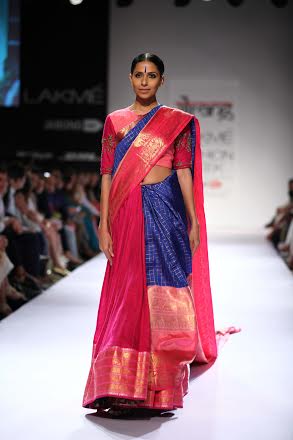 Designer Gaurang showcases collection at LFW