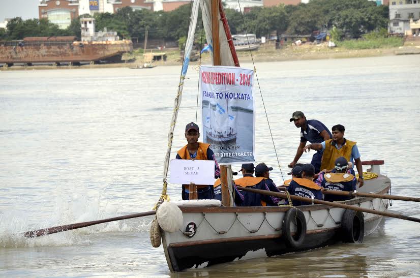NCC Sailing Expedition from Farakka to Howrah ends