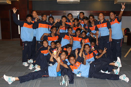 Indian girls toy with hapless UAE counterparts