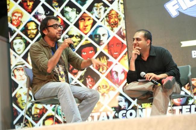 Dibakar at Comic Con with Byomkesh
