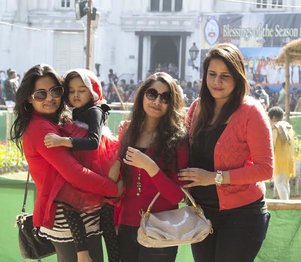 Christmas celebration at St. Paul's Cathedral in Kolkata