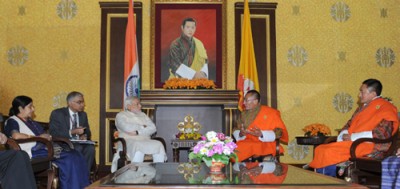 Modi calls on Jigme Kesar Namgyel Wangchuck