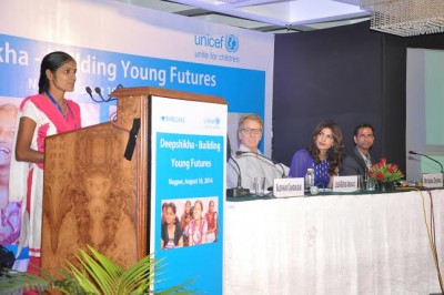 Priyanka Chopra inspires teenage girls to aim high with UNICEF