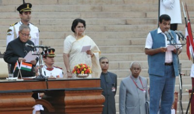 Narendra Modi takes oath as India's PM
