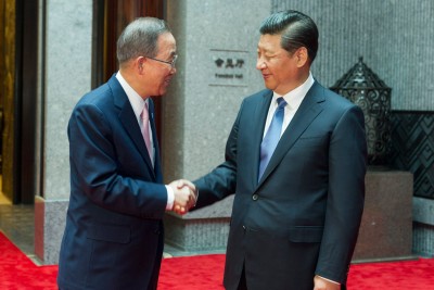Shanghai: Ban urges China's support for sustainable development