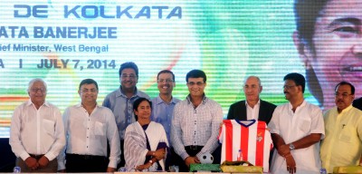 Atletico de Kolkata's team jersey and logo unveiled