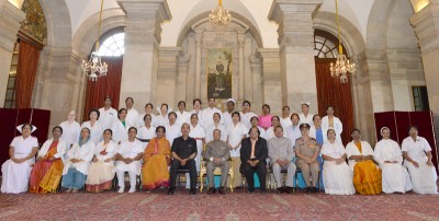 Prez presents National Florence Nightingale Awards  