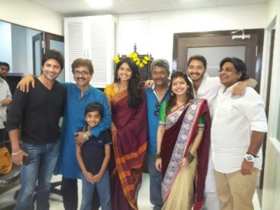 Shreyas inaugurates new office on Gudi Padwa