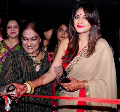 Nusrat inaugurates fashion exhibition  in Kolkata