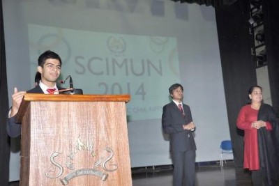  Scindia School hosts Model United Nations
