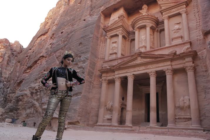 Jordan plays host to Indian television stars for shoot