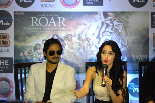 While shooting I had scars and bruises on legs: Roar actress Nora Fatehi 