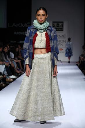 Designer Karishma Shahani showcases collection at LFW