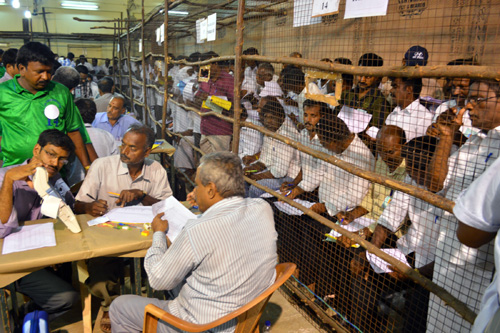Counting Centre of General Election-2014