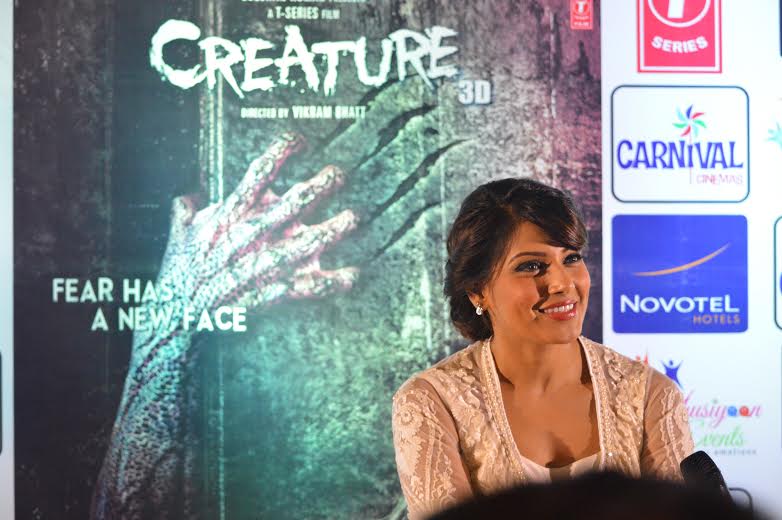 Bipasha Basu promotes her 'Creature 3D' in Kolkata