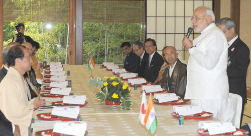 Narendra Modi in Japan