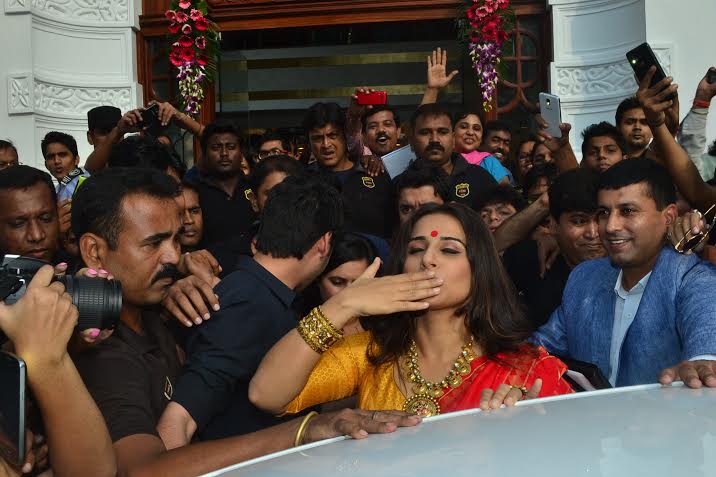Vidya visits Kolkata