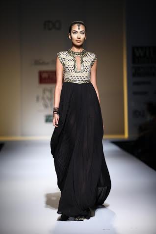 Designer Malini Ramani showcases collection at  WLIFW 