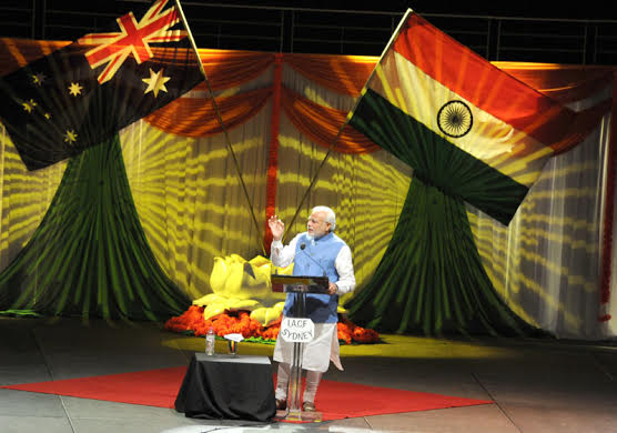 Prime Minister Narendra Modi in Sydney