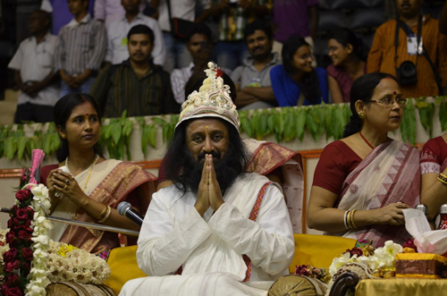 Sri Sri Ravi Shankar visits Kolkata