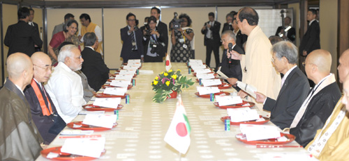 Narendra Modi in Japan