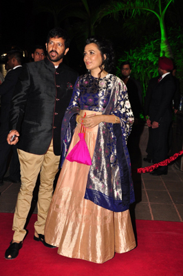 Starry affair at Salman Khan sister's wedding reception