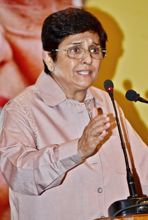 Kiran Bedi in Kolkata