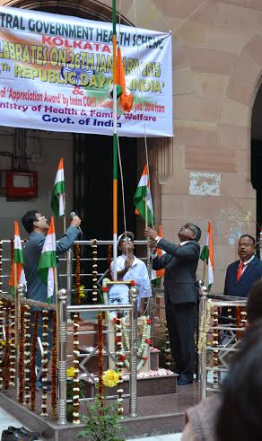 66th R-Day celebrations at CGHS Kolkata