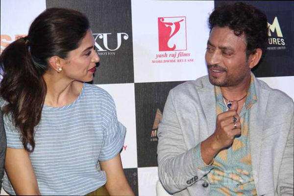 Unplanned turns planned for Irrfan and Deepika at Piku's trailer launch