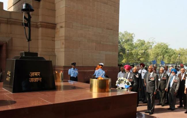 Air Chief Marshal Arup Raha addresses Air veterans during Air Force Association annual day