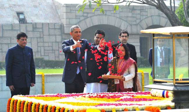 US President Barack Obama in India