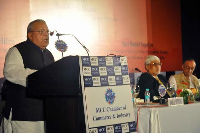 Kalraj Mishra lighting the inaugural lamp
