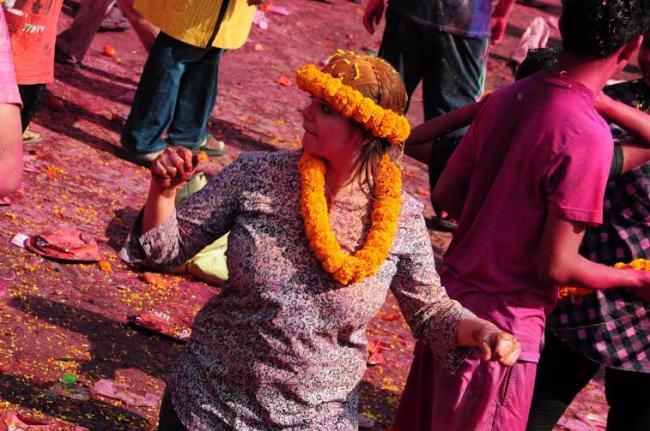 Kolkata's PC Chandra Gardens celebrates Holi