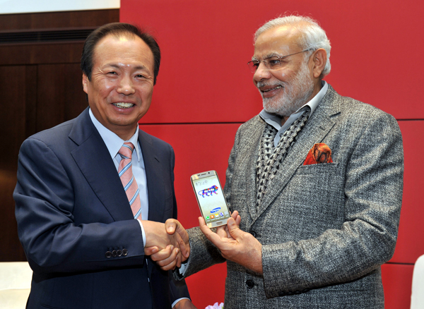 Mr. Bon Joon Koo calls on the Prime Minister