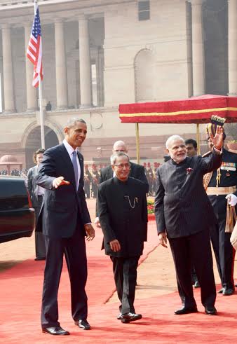 US President Barack Obama in India