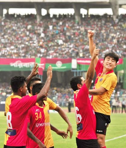 East Bengal beat Mohun Bagan to win CFL