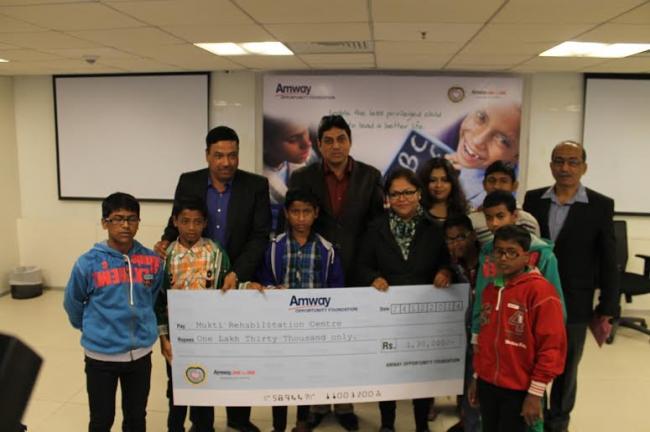 Amway to support Mukti Rehabilitation Centre in Kolkata