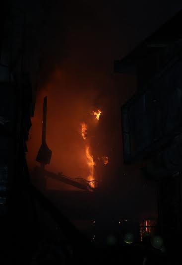 Fire in Kolkata's plywood godown 