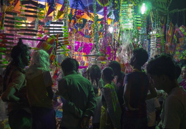 Holi celebration in Kolkata