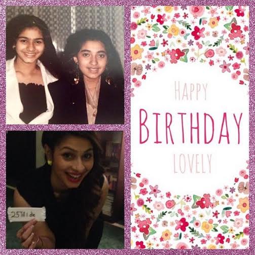 Tanisha celebrates her birthday