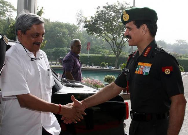 Defence Minister addresses Bi Annual Army Commanders' Conference