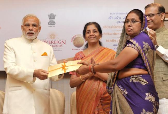 Narendra Modi launches the Gold schemes